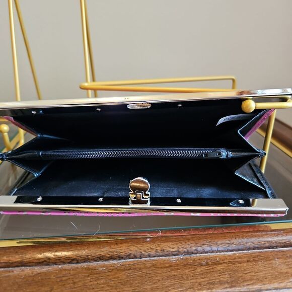 (NO BRAND) vintage pink seashells design w/ 10 card & cold holder - Picture 4 of 7